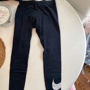 Nike leggings, cotton feel